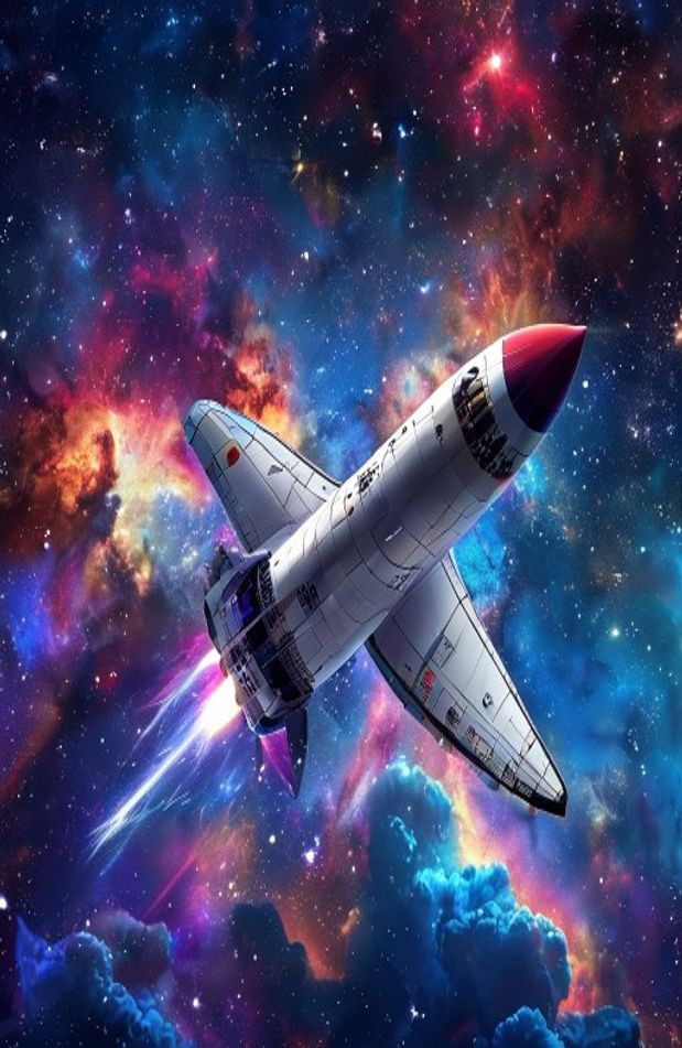 Space Shuttle AI Wallpaper