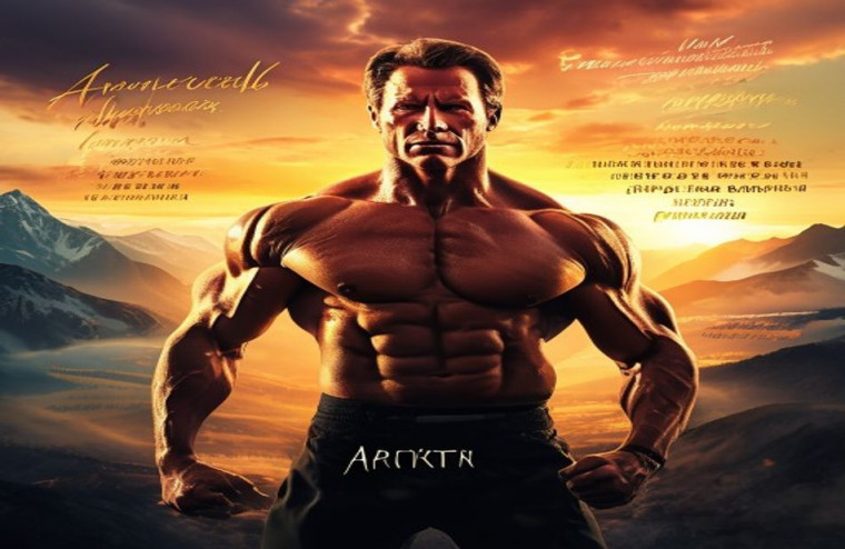 Arnold Motivational AI Wallpaper