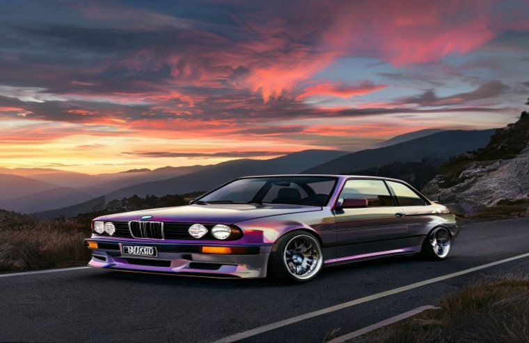 Bmw E30 AI Wallpaper