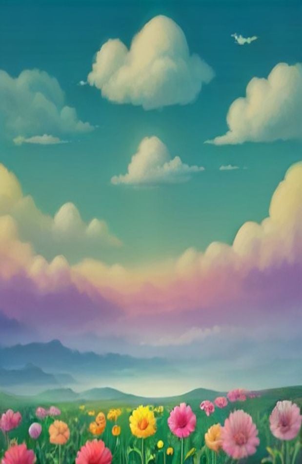 Cute Monster AI Wallpaper