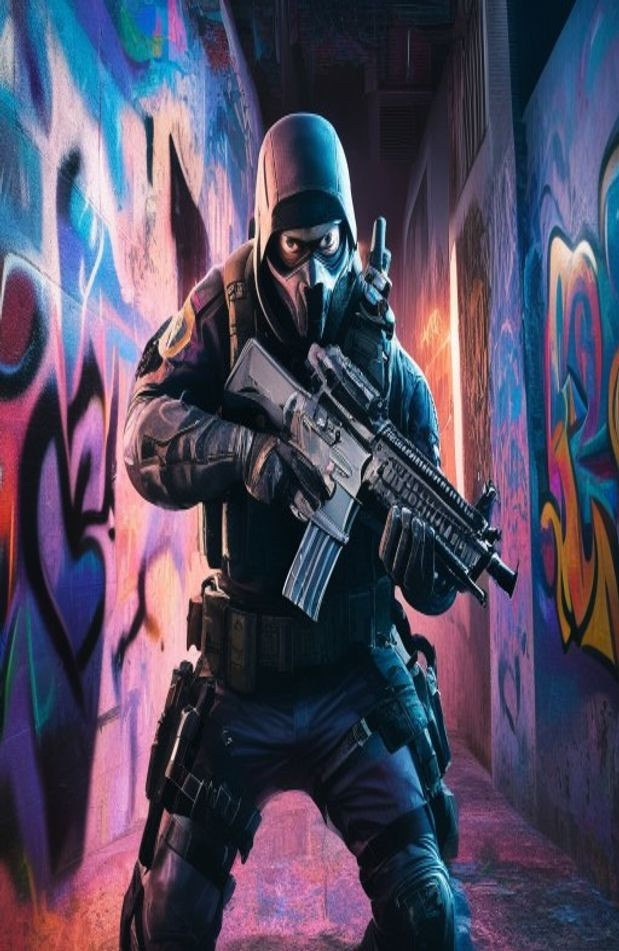 Cs Go Terrorist AI Wallpaper