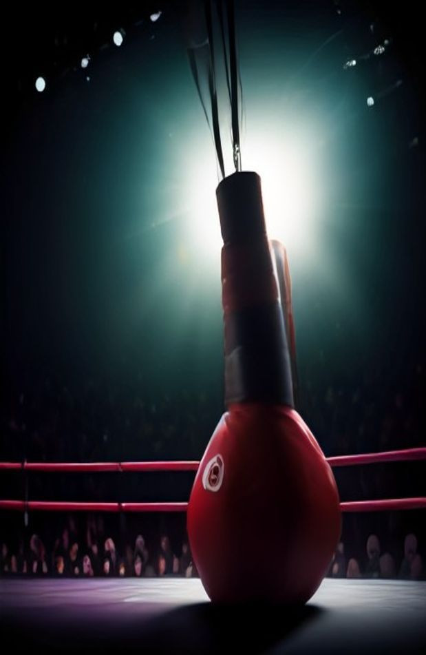 Boxing Ring AI Wallpaper
