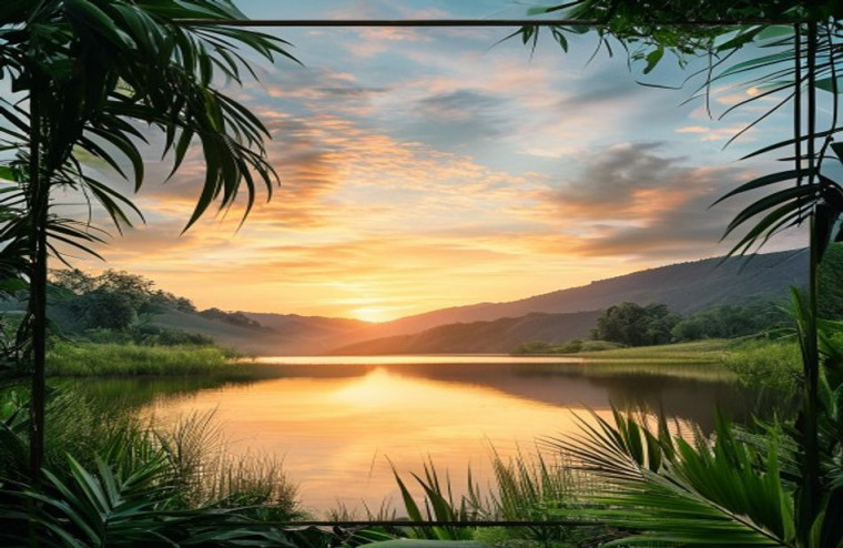 HD Photo Frame AI Wallpaper