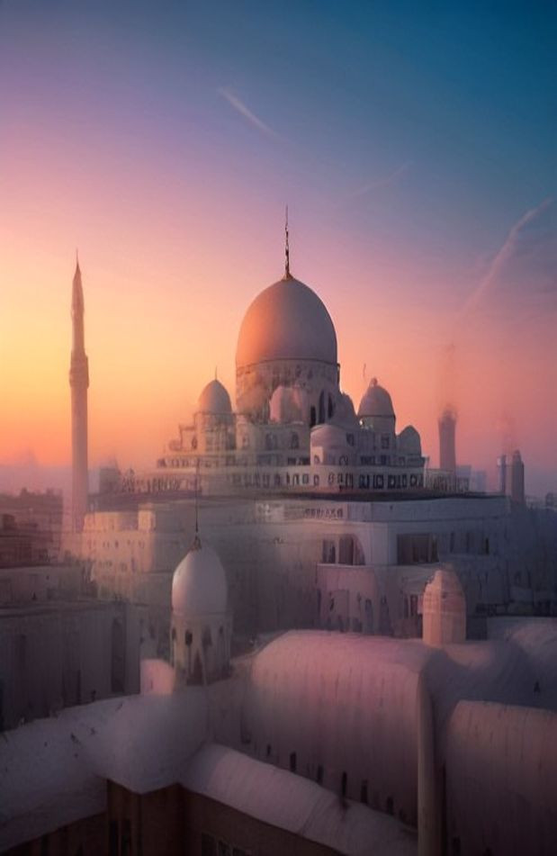 Mosque HD AI Wallpaper 1080p