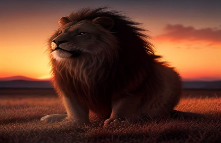 Roaring Lion AI Wallpaper
