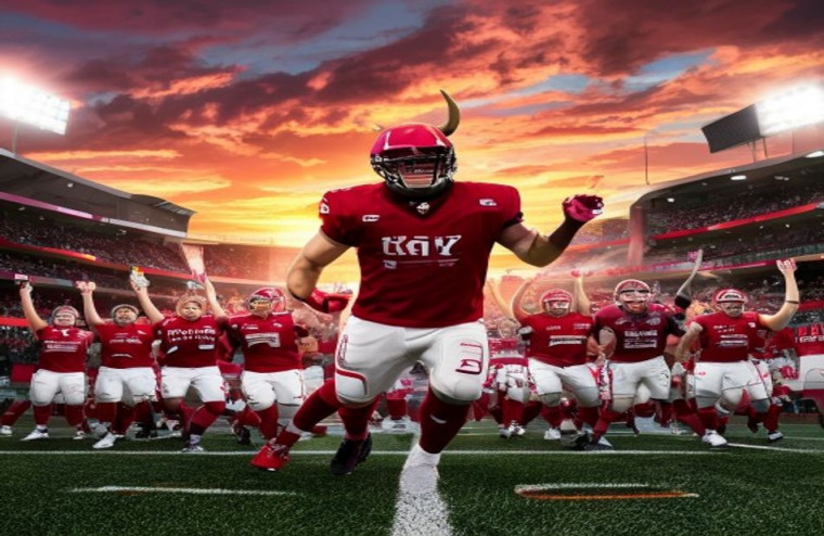 Ohio State Football AI Background