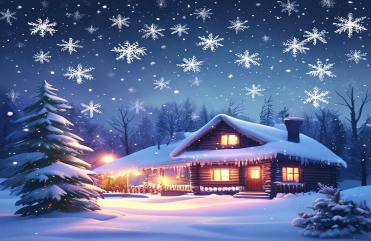 Animated Winter Screensavers And AI Wallpaper