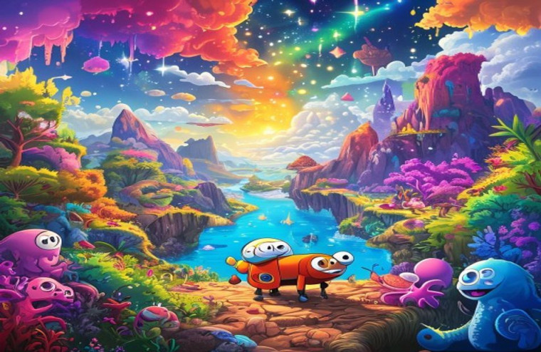 Adventure Time Live AI Wallpaper