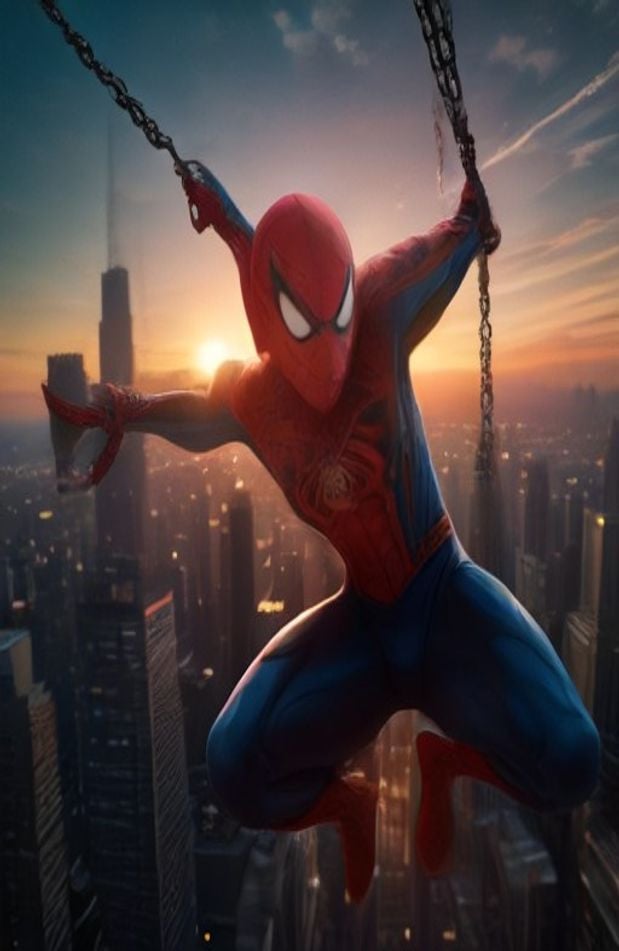 Spider Man Far From Home AI Wallpaper