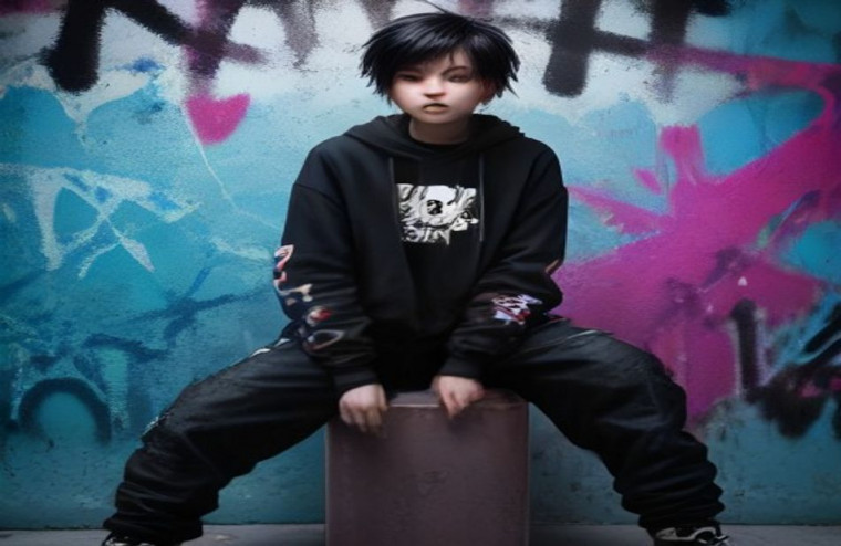 Cool Tomboy AI Wallpaper