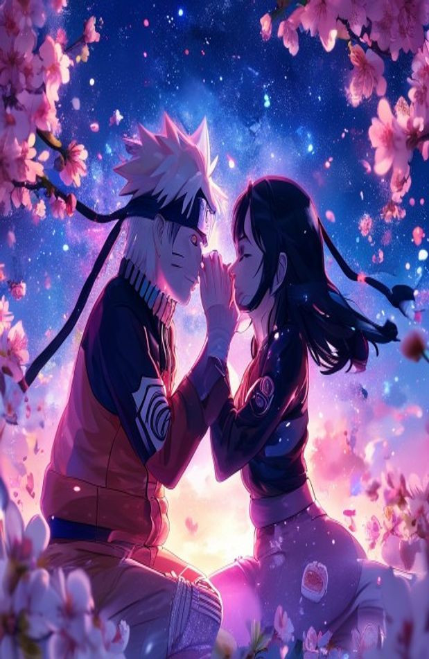Naruto And Hinata AI Wallpaper