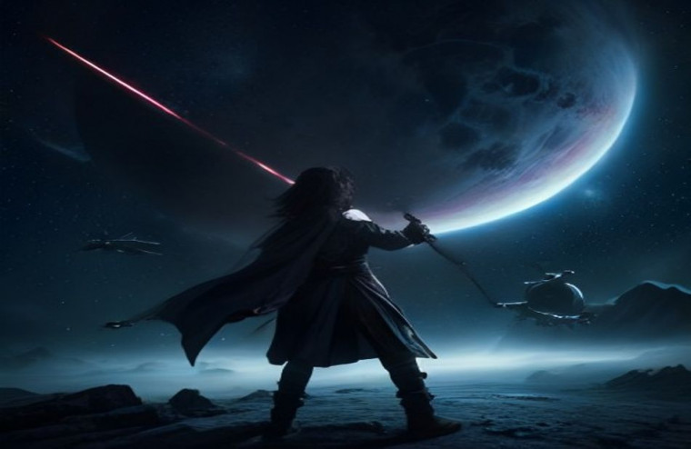 Epic Star Wars AI Wallpaper