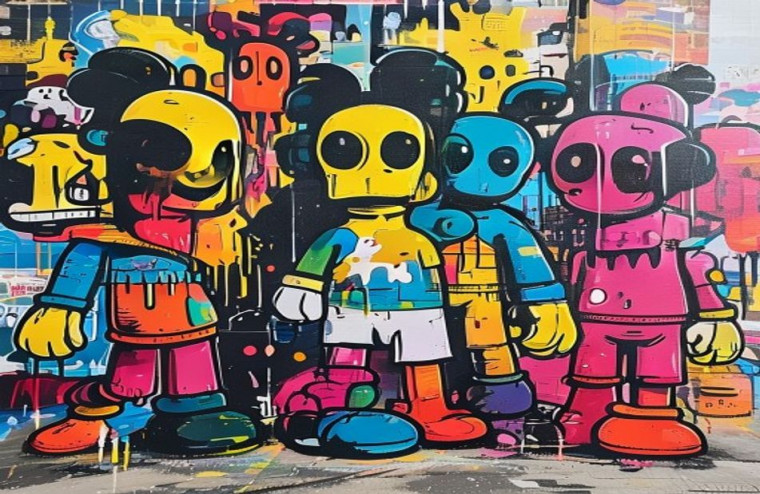 Kaws HD AI Wallpaper