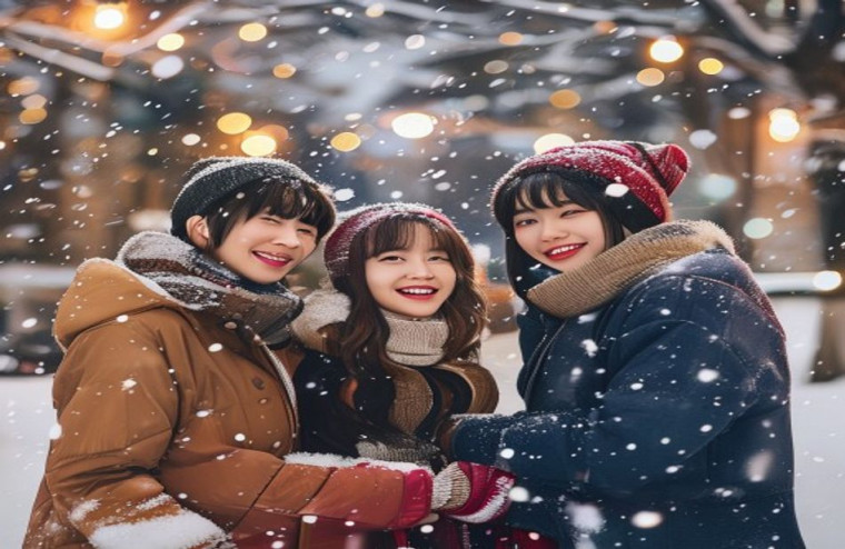 Bts Winter Package AI Wallpaper