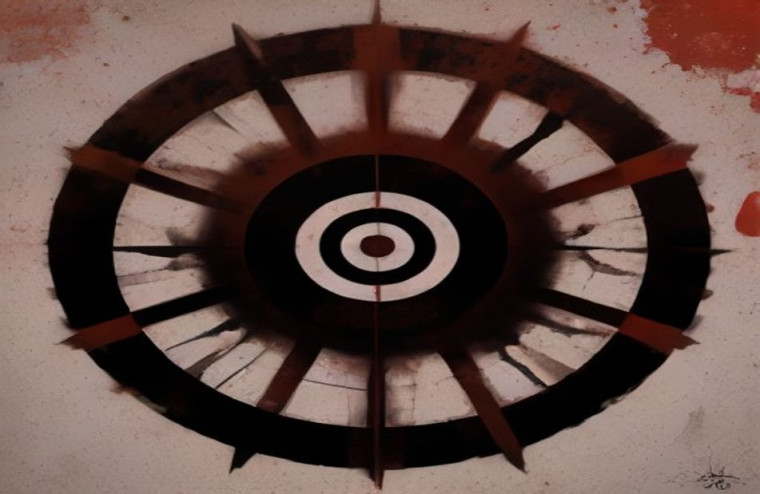 Uchiha Symbol AI Wallpaper