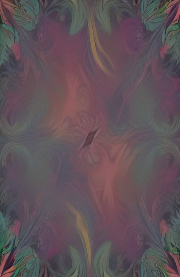 Psychedelic Weed AI Wallpaper