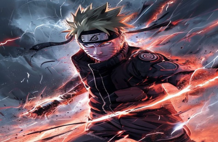 Naruto Pain AI Wallpaper