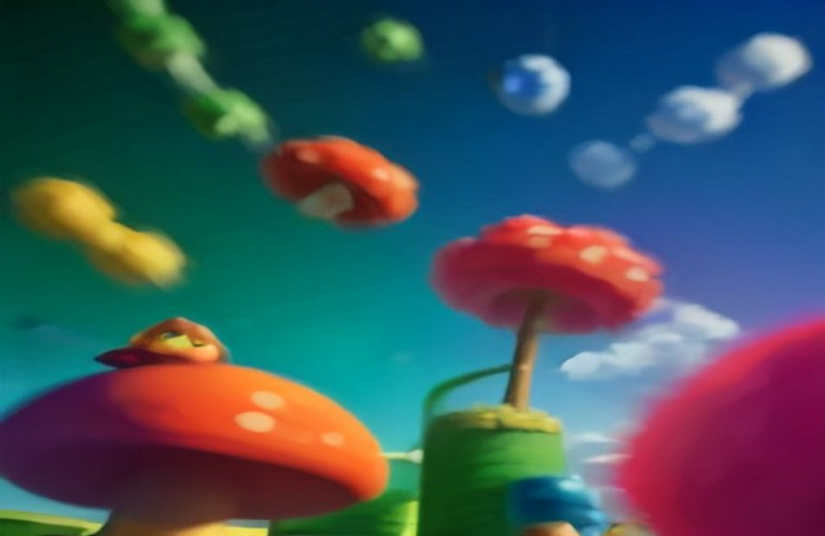 Super Mario Bros Live AI Wallpaper