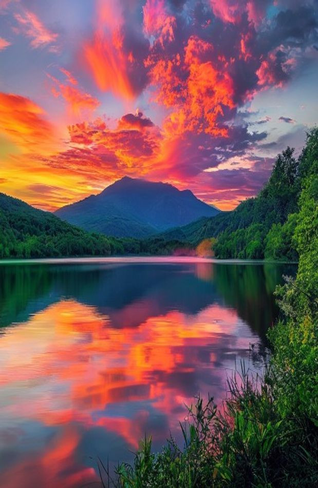 HD Nature AI Wallpaper