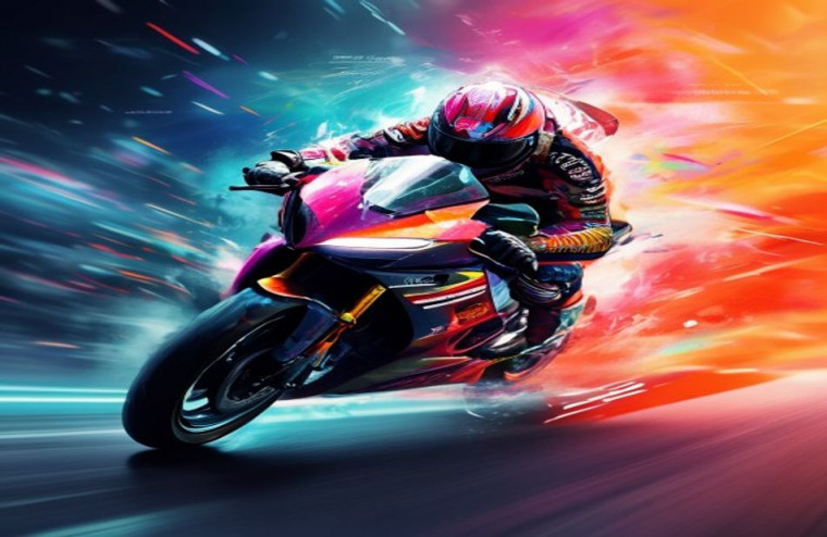 Marc Marquez AI Wallpaper