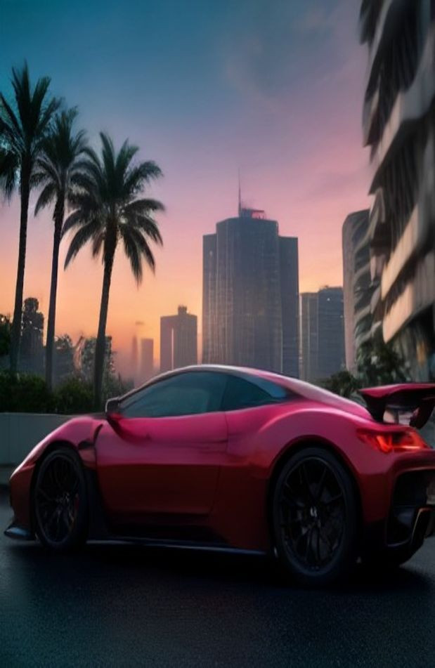 Exotic Car AI Background