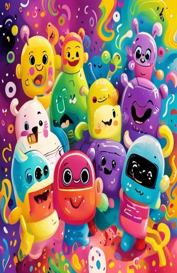 Bt21 AI Wallpaper