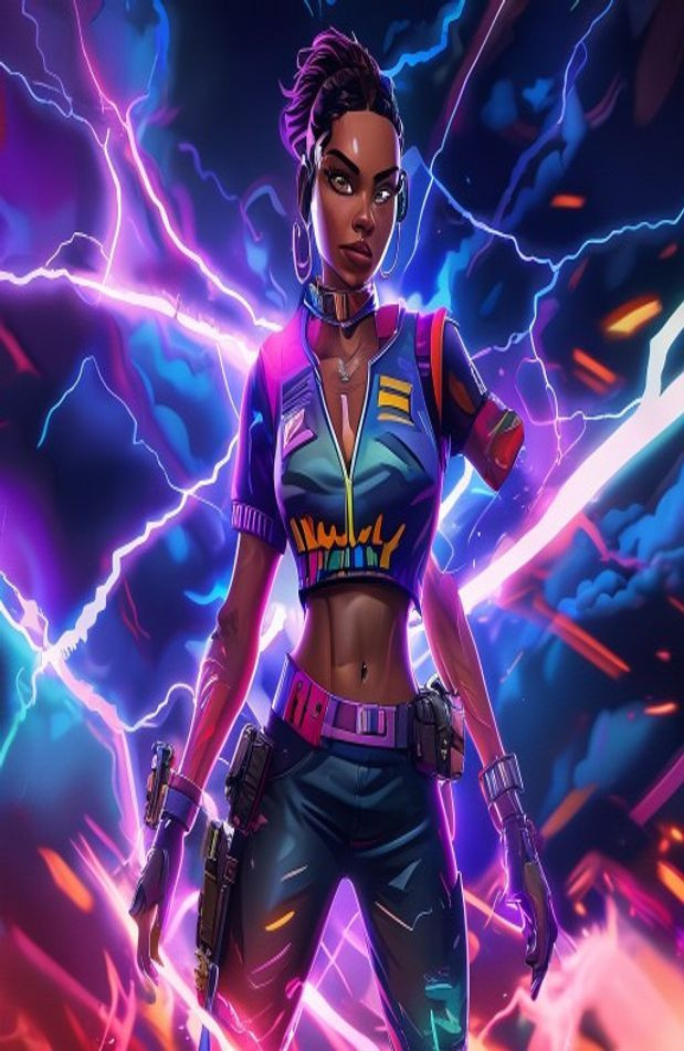 Dark Bomber Fortnite AI Wallpaper