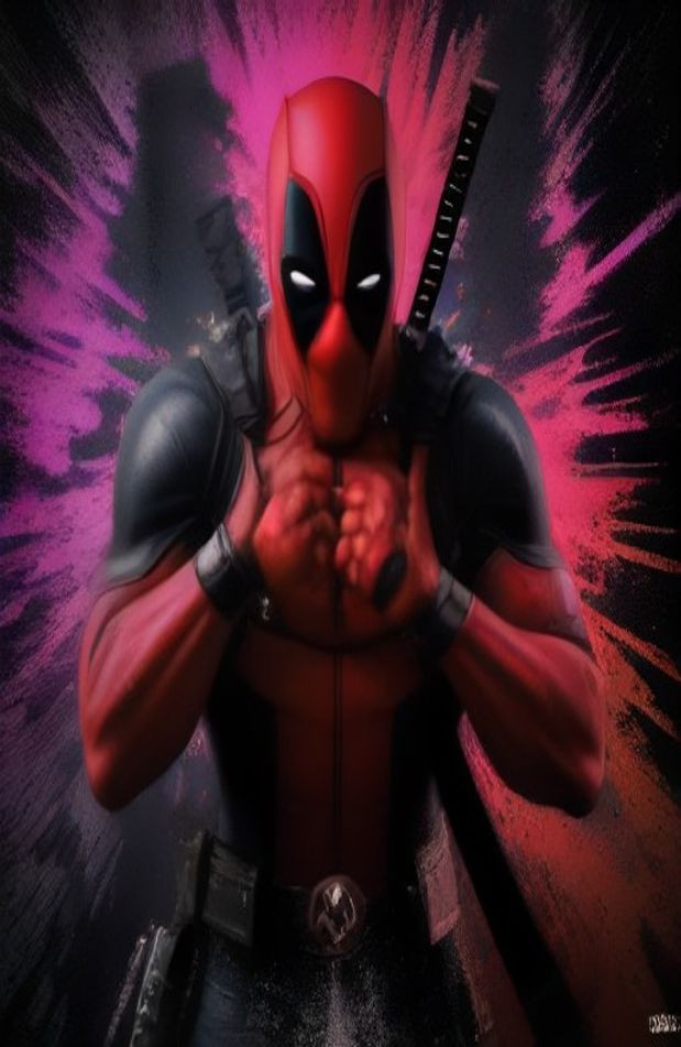 Deadpool Live AI Wallpaper