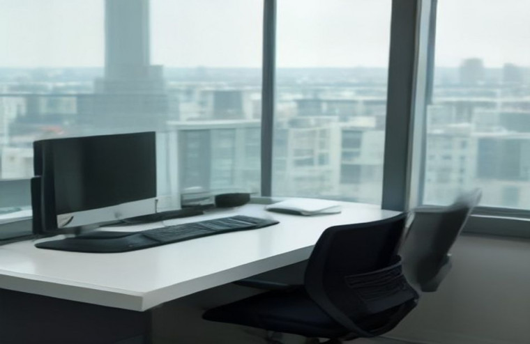 3d Office AI Wallpaper