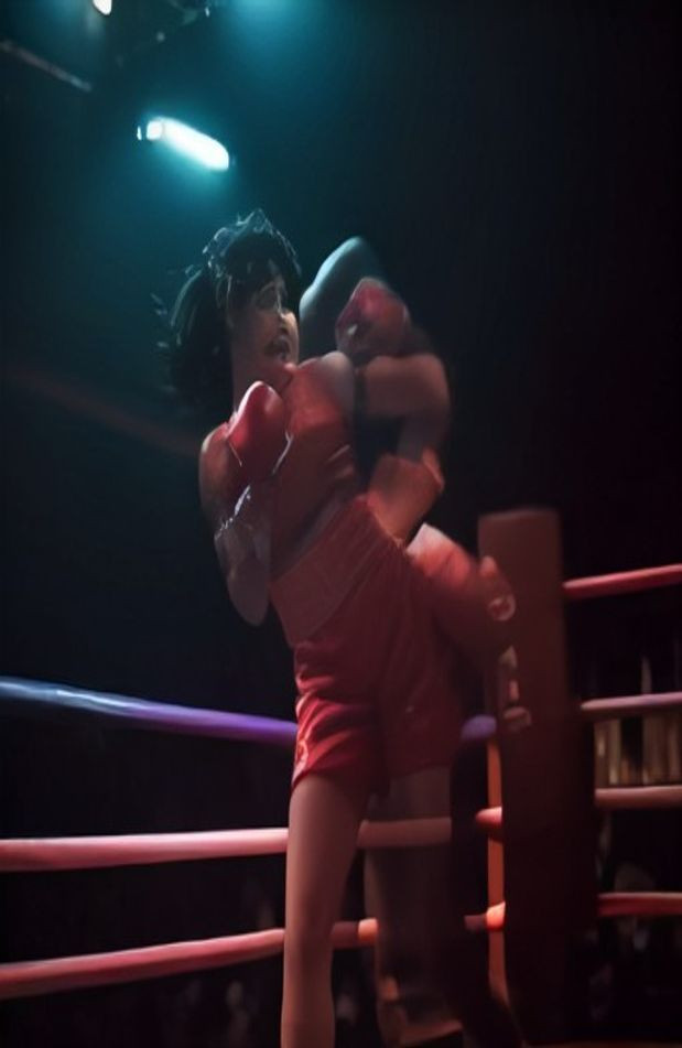 Boxing Ring AI Wallpaper