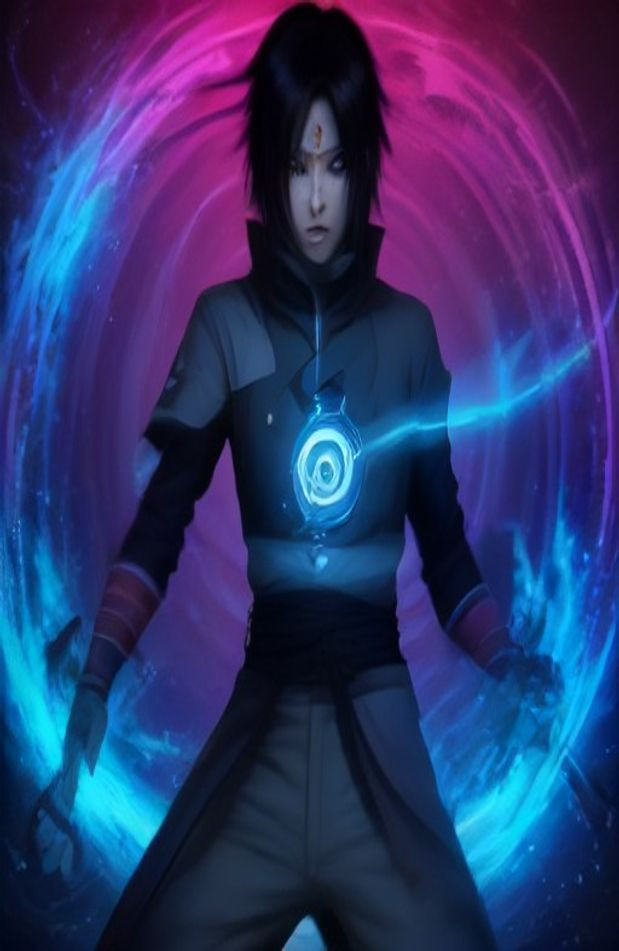 Sasuke Supreme AI Wallpaper