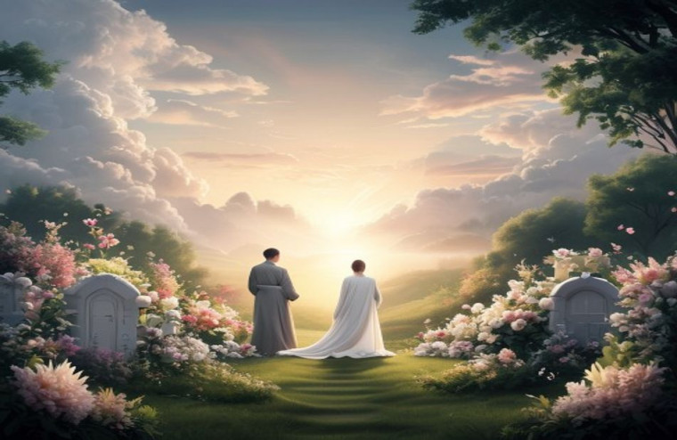 Funeral AI Background Pictures