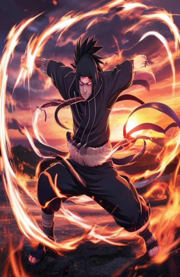 Madara Uchiha AI Wallpaper HD