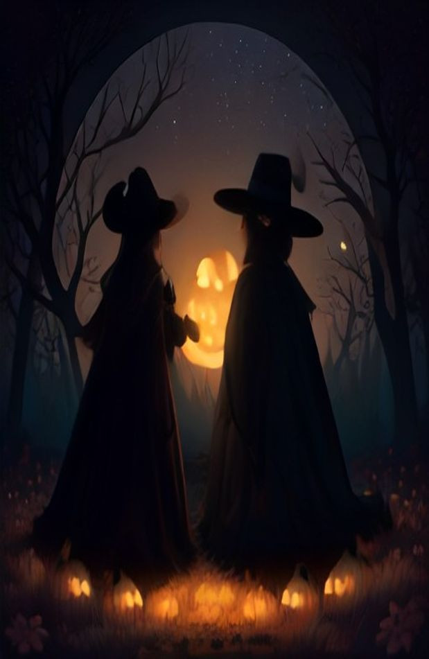 Disney Halloween AI Wallpaper AI Background