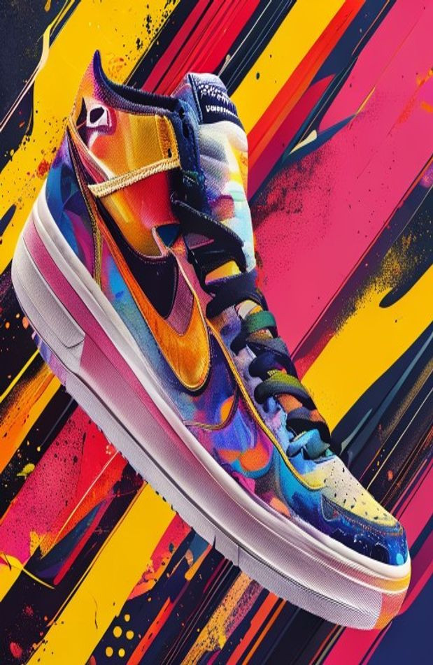 Nike Dunk Low AI Wallpaper