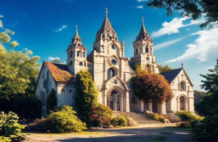 Church AI Background Image