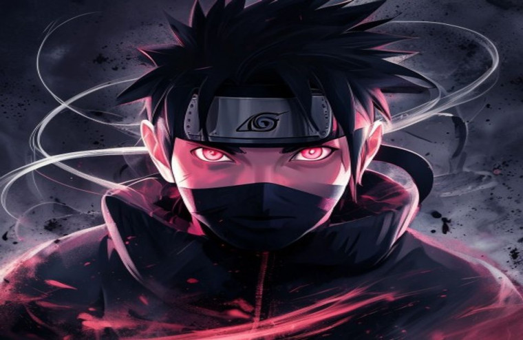 Itachi Uchiha AI Wallpaper Sharingan