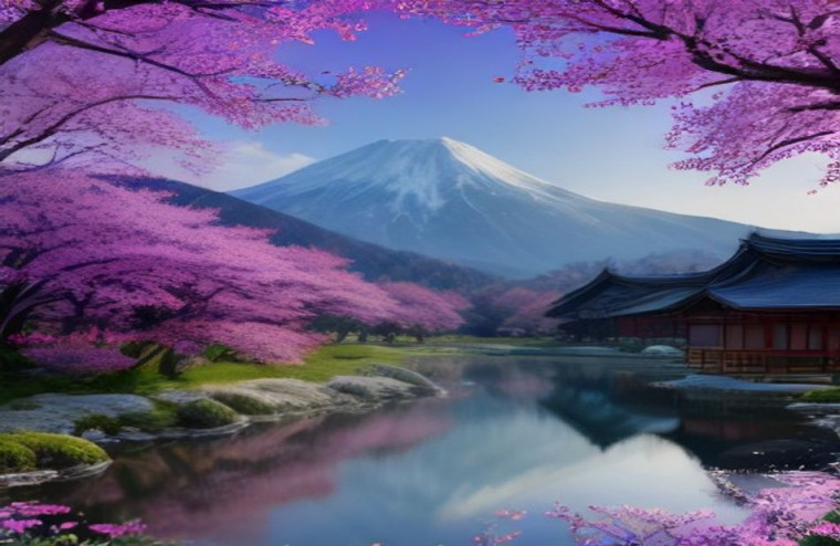 Japanese Art AI Wallpaper
