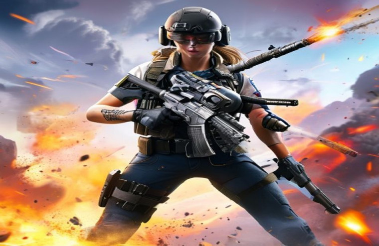 Pubg Girl AI Wallpaper