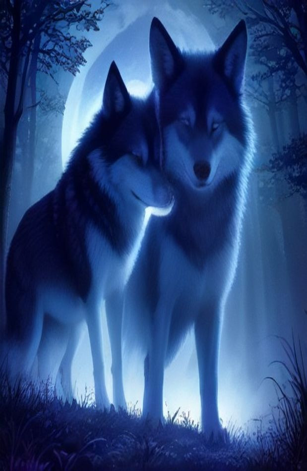 Selena Gomez Wolves AI Wallpaper