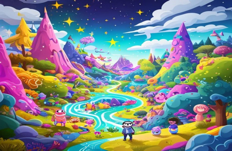 Adventure Time Live AI Wallpaper