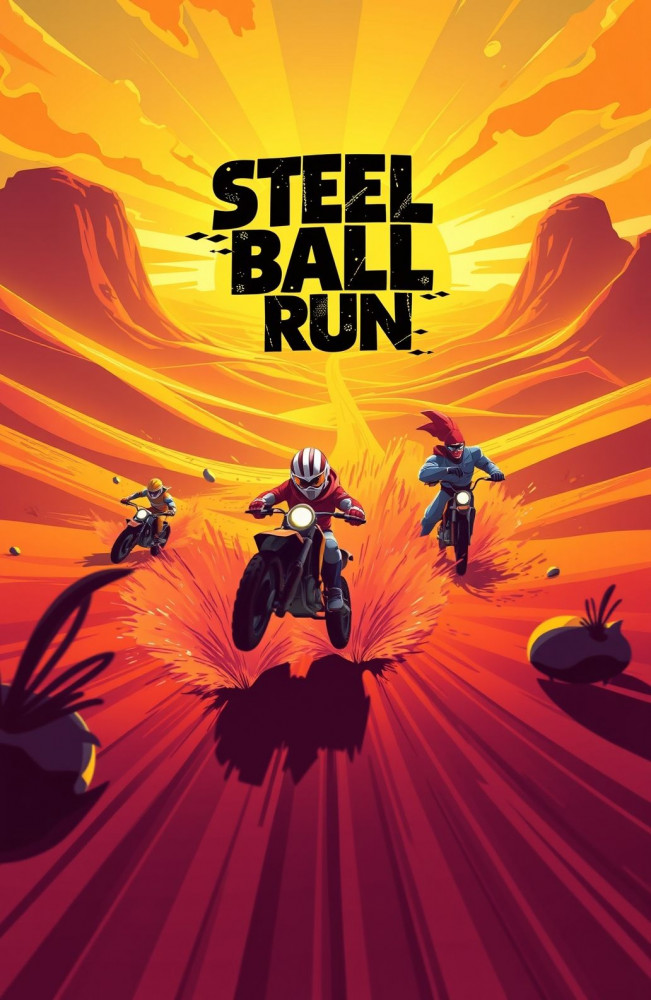 Steel Ball Run AI Wallpaper