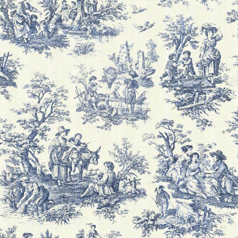 48 French Toile Wallpaper On Wallpapersafari 9544