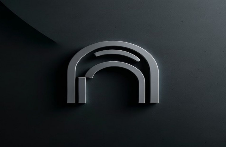 Black Arch Linux AI Wallpaper