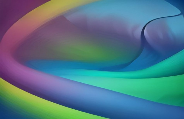 Curved Screen AI Wallpaper