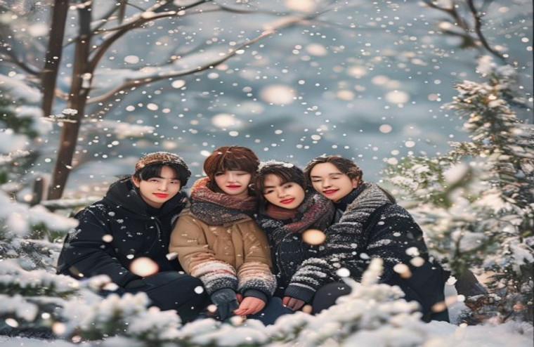 Bts Winter Package AI Wallpaper