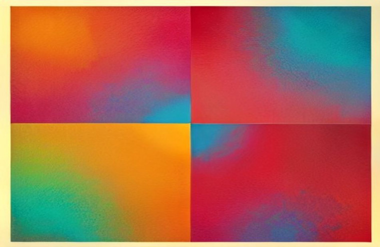 Orange AI Background HD