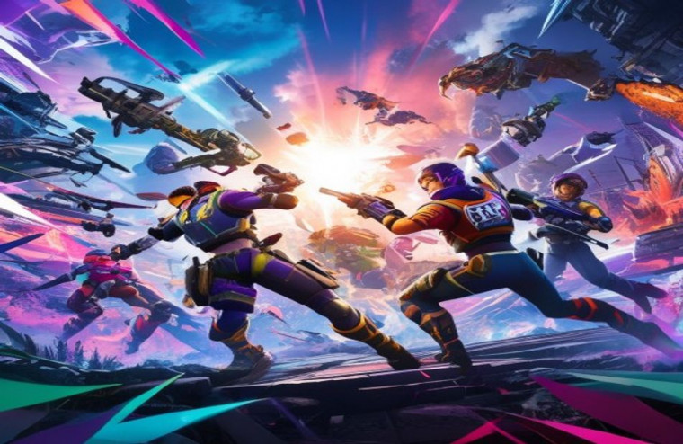 Fortnite AI Wallpaper