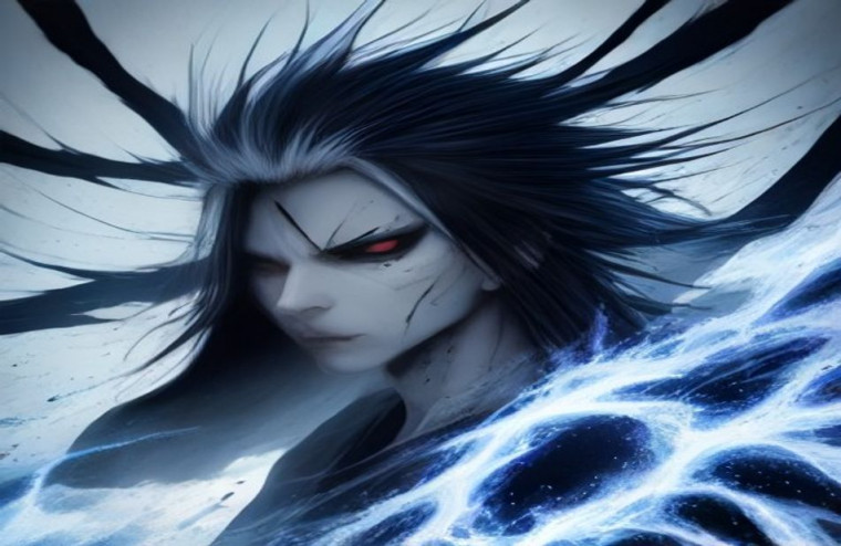 Bleach Ichigo Hollow Form AI Wallpaper