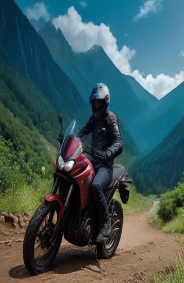 Honda Africa Twin AI Wallpaper